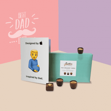fathers day gift luxury chocolates and card