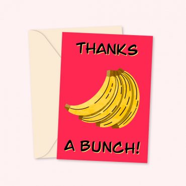 Thank you card