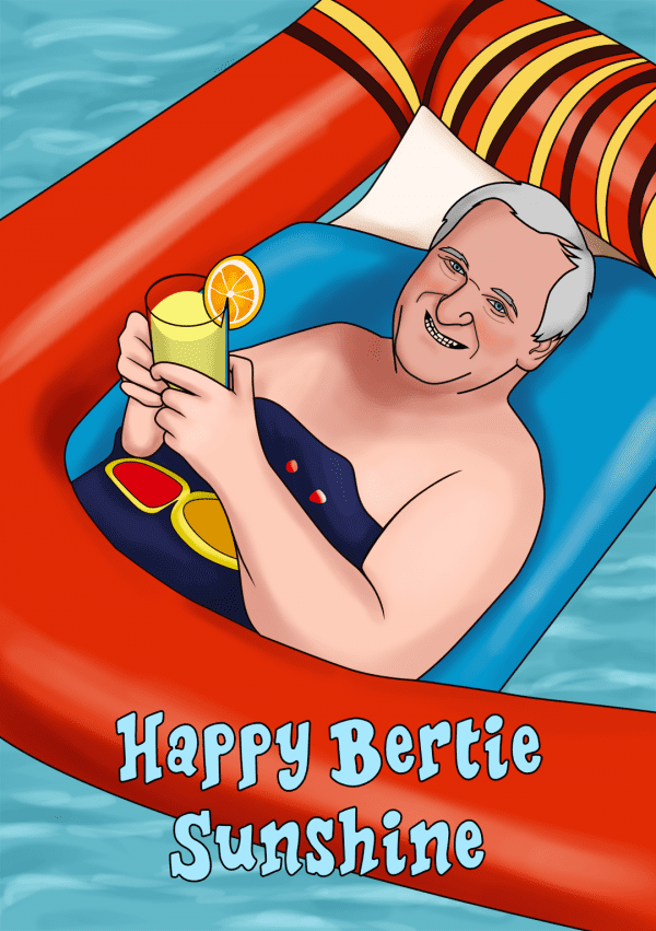 Happy Bertie Sunshine Birthday Card