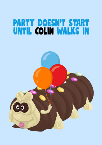 colin caterpillar cake