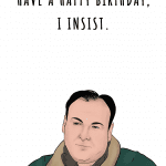 Tony Soprano Birthday
