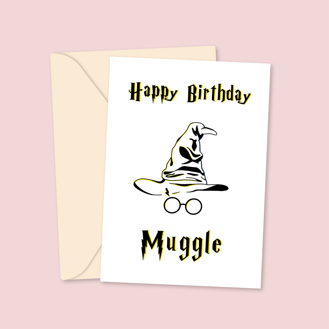 Happy Birthday Muggle Card - PalPack