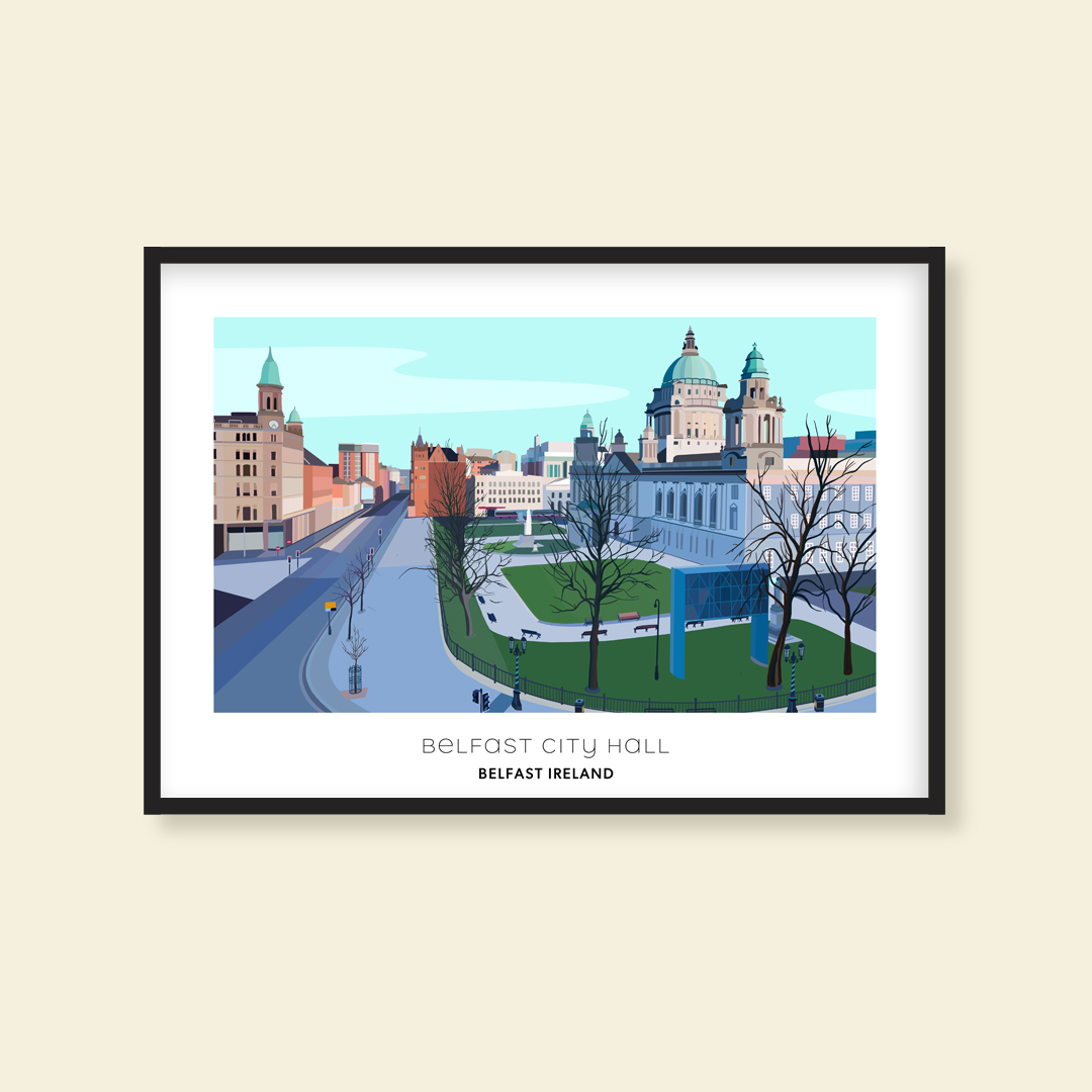 Belfast City Hall Framed Print