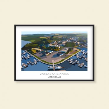 Carrick On Shannon Framed Print