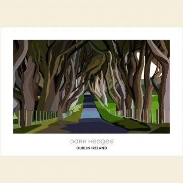 Dark Hedges Print