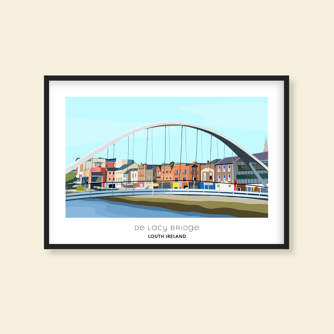 De Lacy Bridge Framed Print
