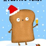 A Festive Toast Christmas Card