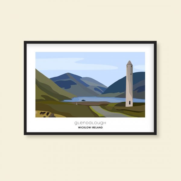 Glendalough Framed Print