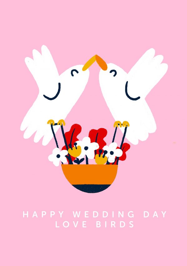 Happy Wedding Day Love Birds