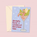 shrimp funny christmas card