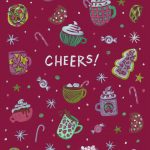 Cheers hot chocolate greetings card