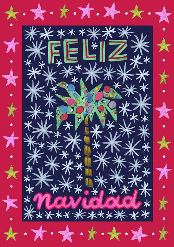 Feliz Navidad Christmas Card