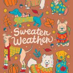 Sweater Weather Greetings Card