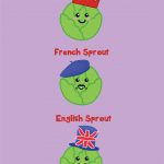 Brussel Sprouts Funny Christmas Card