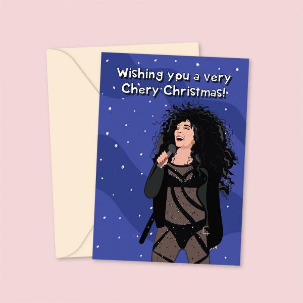 A Very Cherry Christmas Card