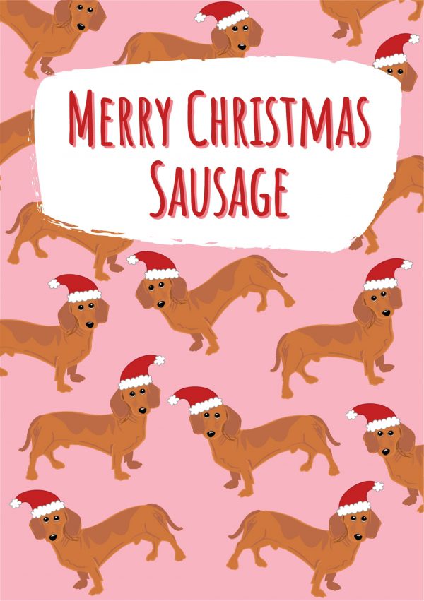 merry christmas sausage