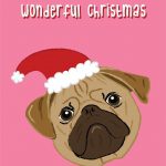 puggin wonderful christmas card