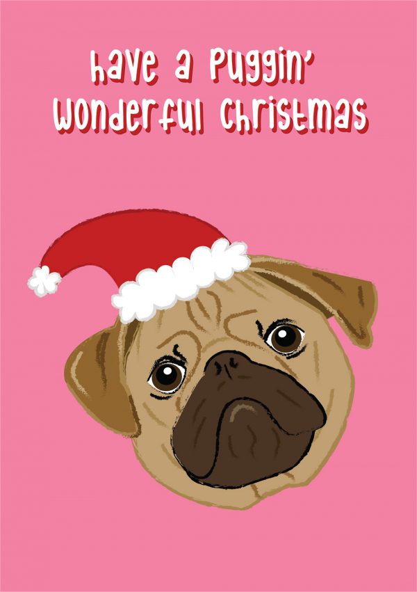 puggin wonderful christmas card