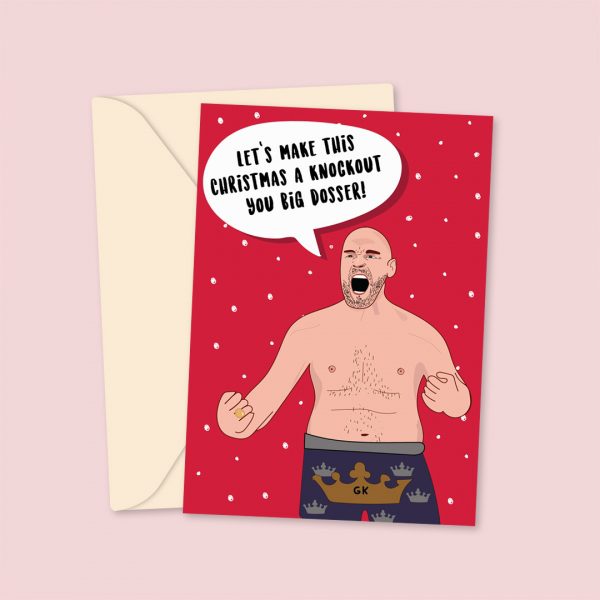 tyson fury christmas card