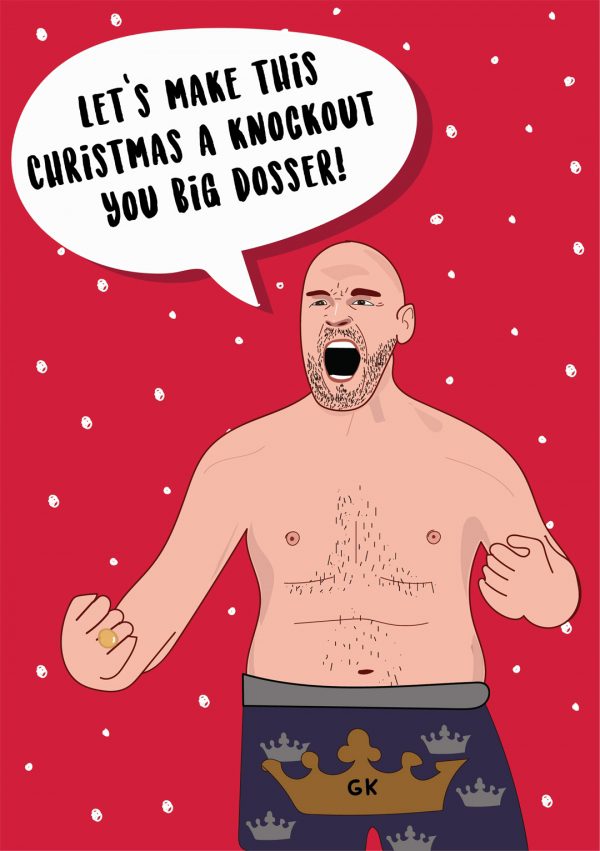 tyson fury christmas card