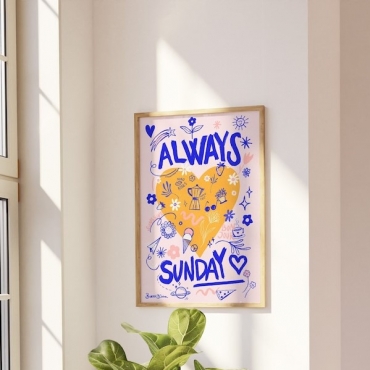 always Sunday print