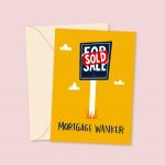 greeting card mortgage wanker humour