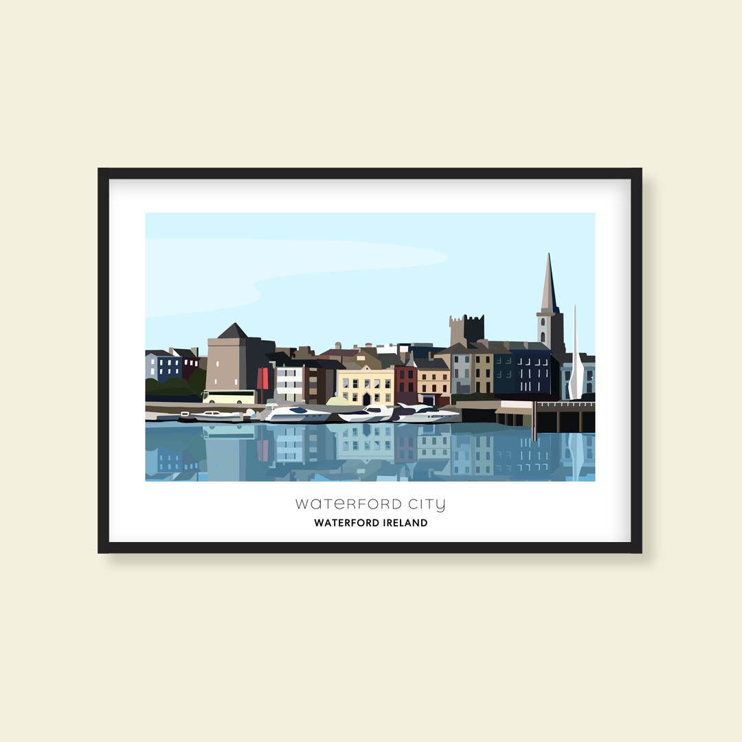 Waterford City Print