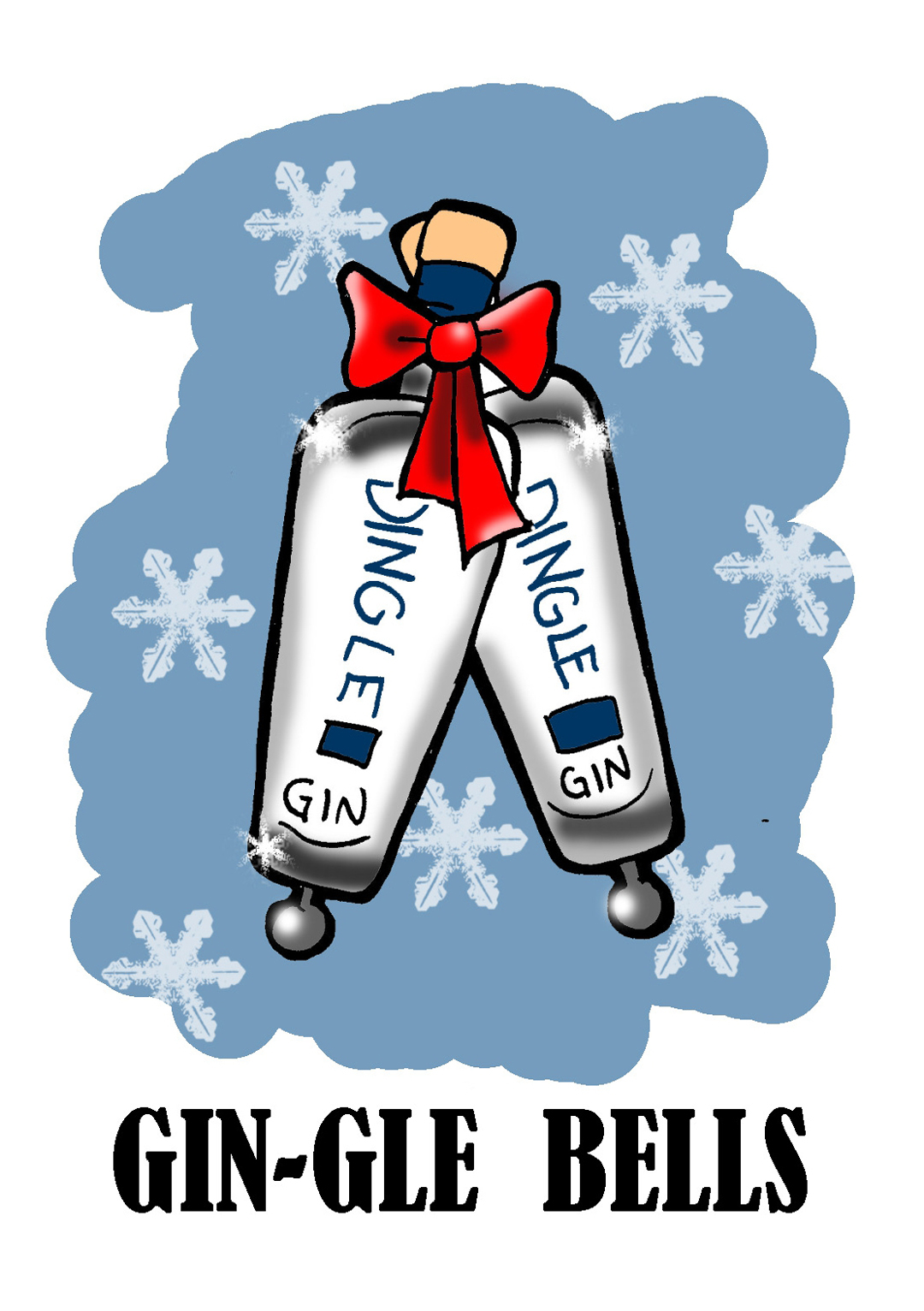 dingle gin christmas card