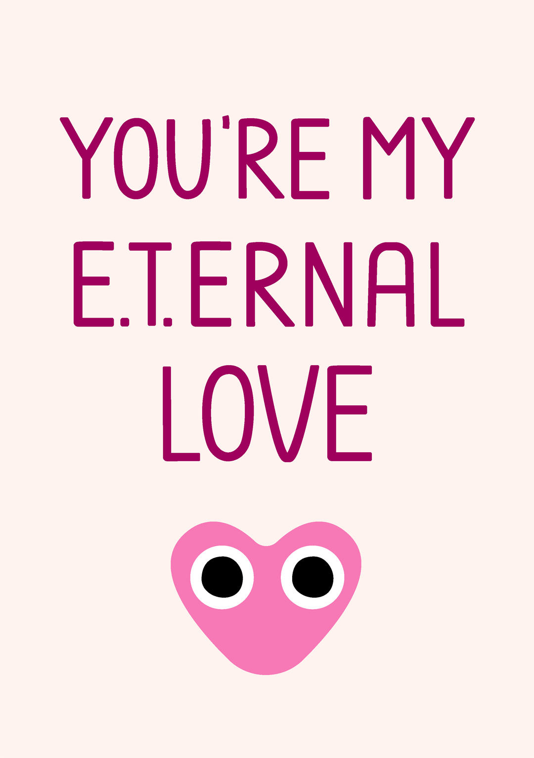 eternal love greeting card