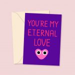 eternal love purple card