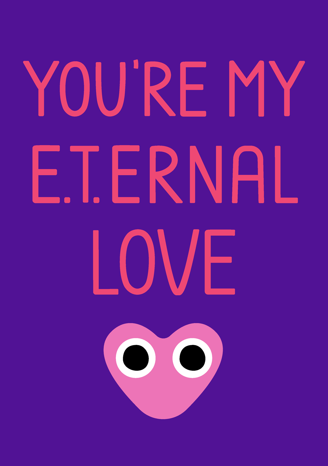 eternal love purple card
