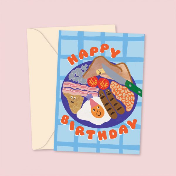 fry up birthday card