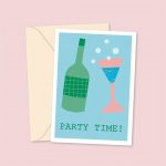 Party Time! Greetings Card