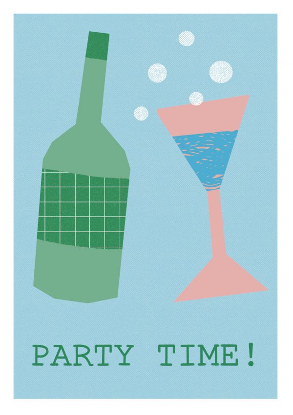 Party Time! Greetings Card