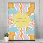 chase the clouds away print