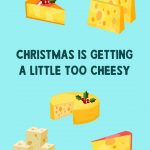too cheesy christmas card