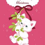 merry fin christmas card