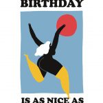 birthday as nice as your butt card
