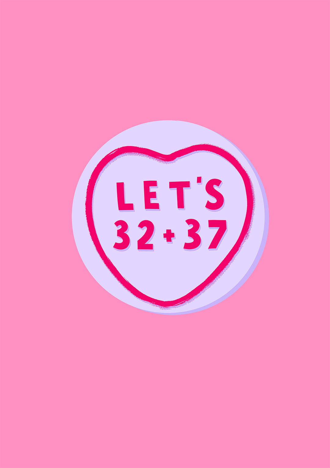 Lets 32+37 - Valentine's Day Card