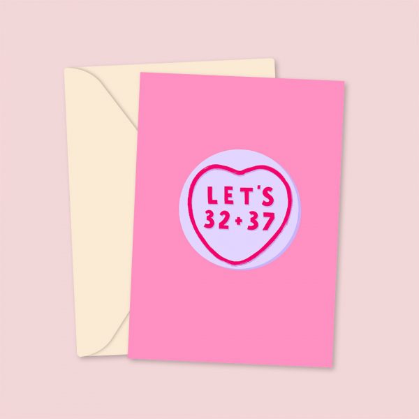 Lets 32+37 - Valentine's Day Card