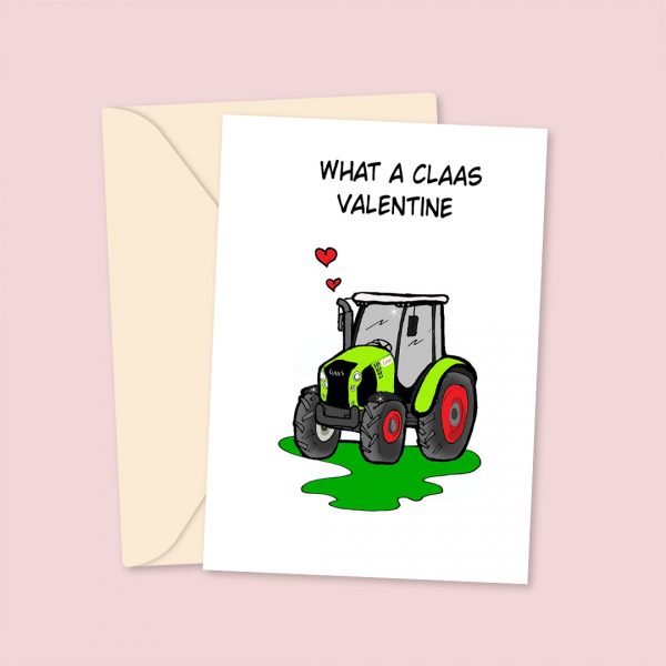 What A Claas Valentine - Valentine's Day Card