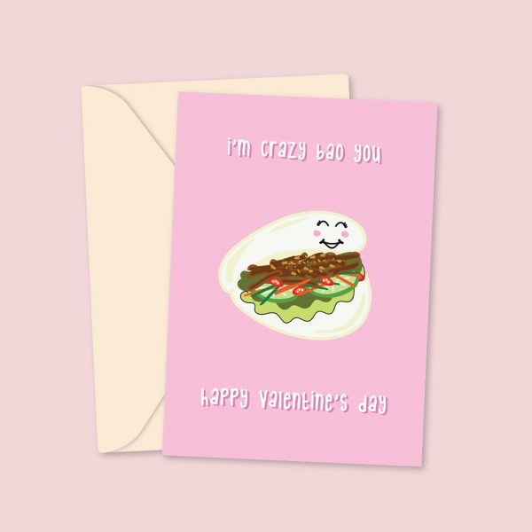 I'm Crazy Bao You - Valentine's Day Card