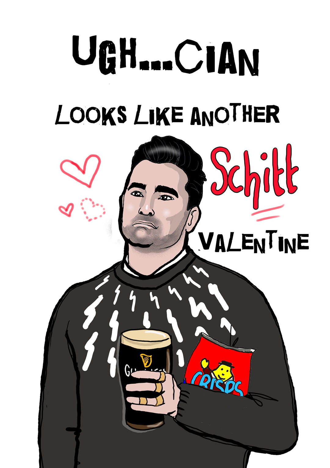Looks Like Another Schitt Valentine - Valentine's Day Card