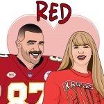 Loving You Is Red - Traylor Inspired Valentine's Card