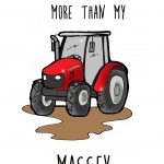 I Love You More Than My Massey - Valentines Day Card