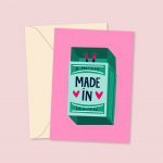 A Match Made In Heaven - Valentine's Day Card
