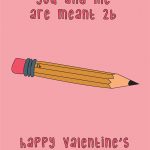 You & Me Are Meant 2b - Valentine's Day Card