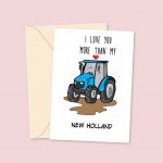 New Holland - Valentine's Day Card