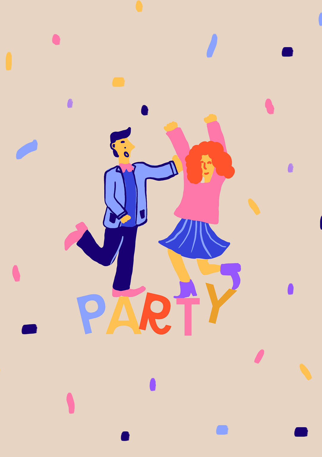Party Greetings Card