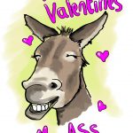 Happy Valentine's My Ass - Valentine's Day Card
